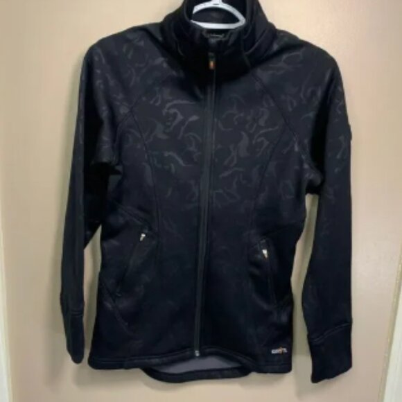 Kerrits Equestrian Wear AOP Horse Pattern Full Zip Softshell Riding Jacket XS - Picture 1 of 6